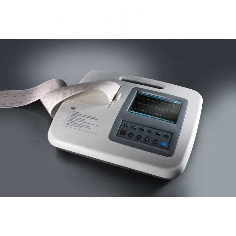 Advanced technology automatically saves, detects and observes ECG waveform digital three-channel ECG