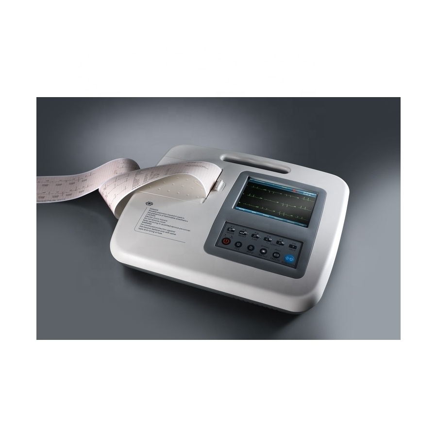 Advanced technology automatically saves, detects and observes ECG waveform digital three-channel ECG