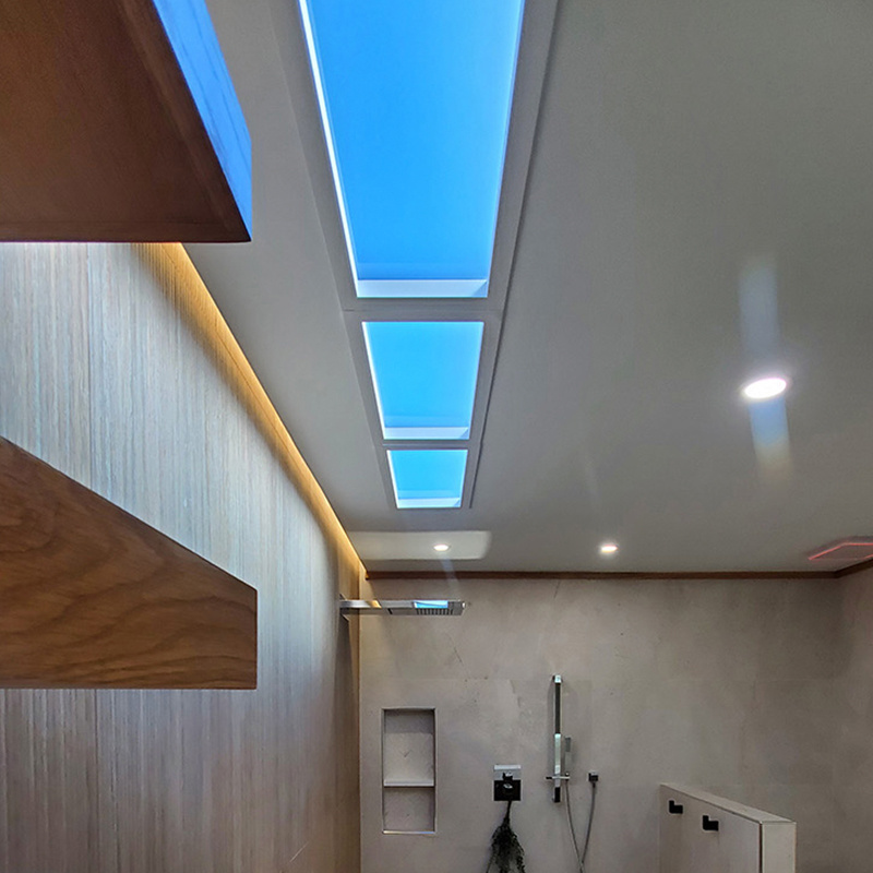 The Original Pesetech Artificial Skylight Is Suitable For Bathroom Kitchen Hallway Basement Without Windows