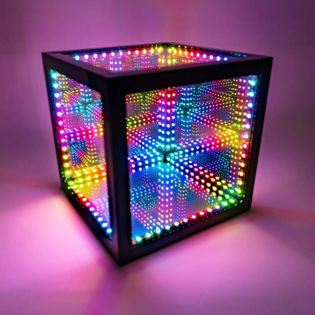 KTV DJ home using Magic Light Cube Music sync Smart RGB portable led desk lamp--light Cube 140 lighting Modes 16 million colors