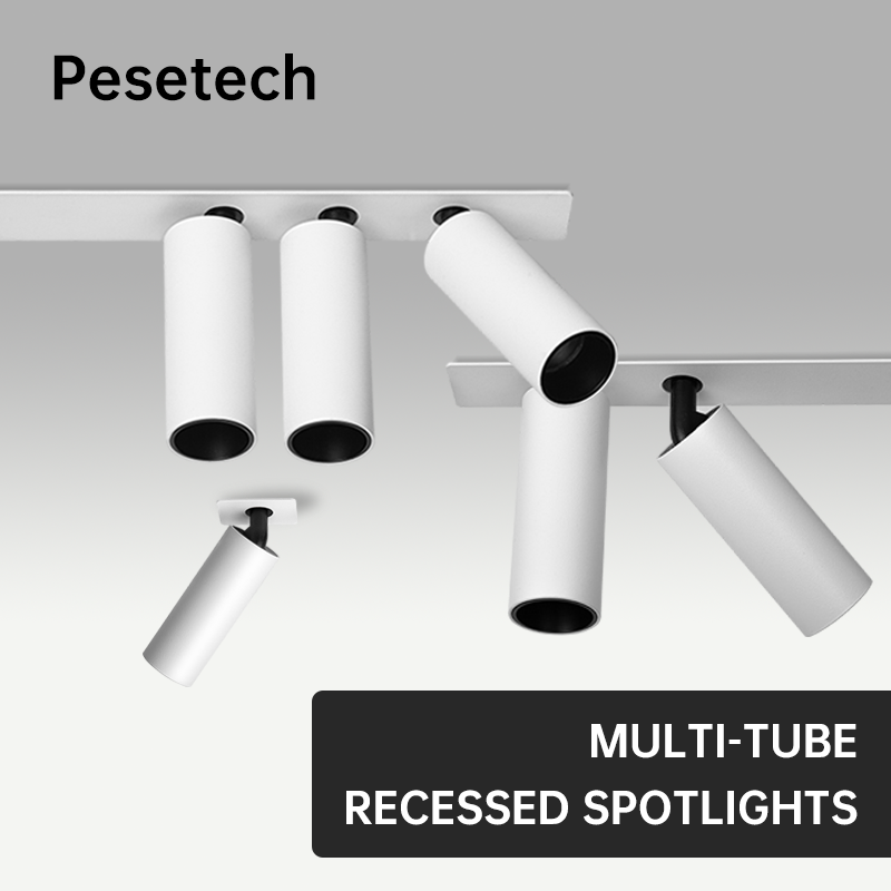 Double Heads Ceiling Surface Mounted Adjustable Spotlight Gimble Rotated quality down light led spotlights