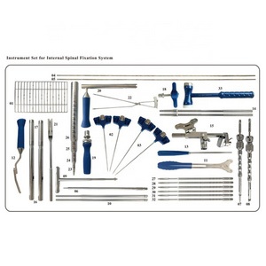 Instruments for Spinal Fixation, Anterior Cervical Locking Fixation, Cage, Mesh