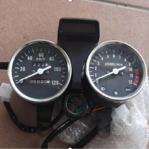 Hot sale Motorcycle Dashboard GN125 Universal Mechanical and Digital Speed Meter pizarra Kit Assy Wholesale price OEM Customized