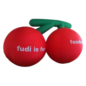 Custom Inflatable Fruit shape cherry model outdoor event inflatable cherry for advertising