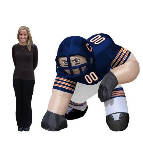 Customized Football Player Lawn Figure Nfl Inflatable Bubba Player For Advertising/Sport Activity