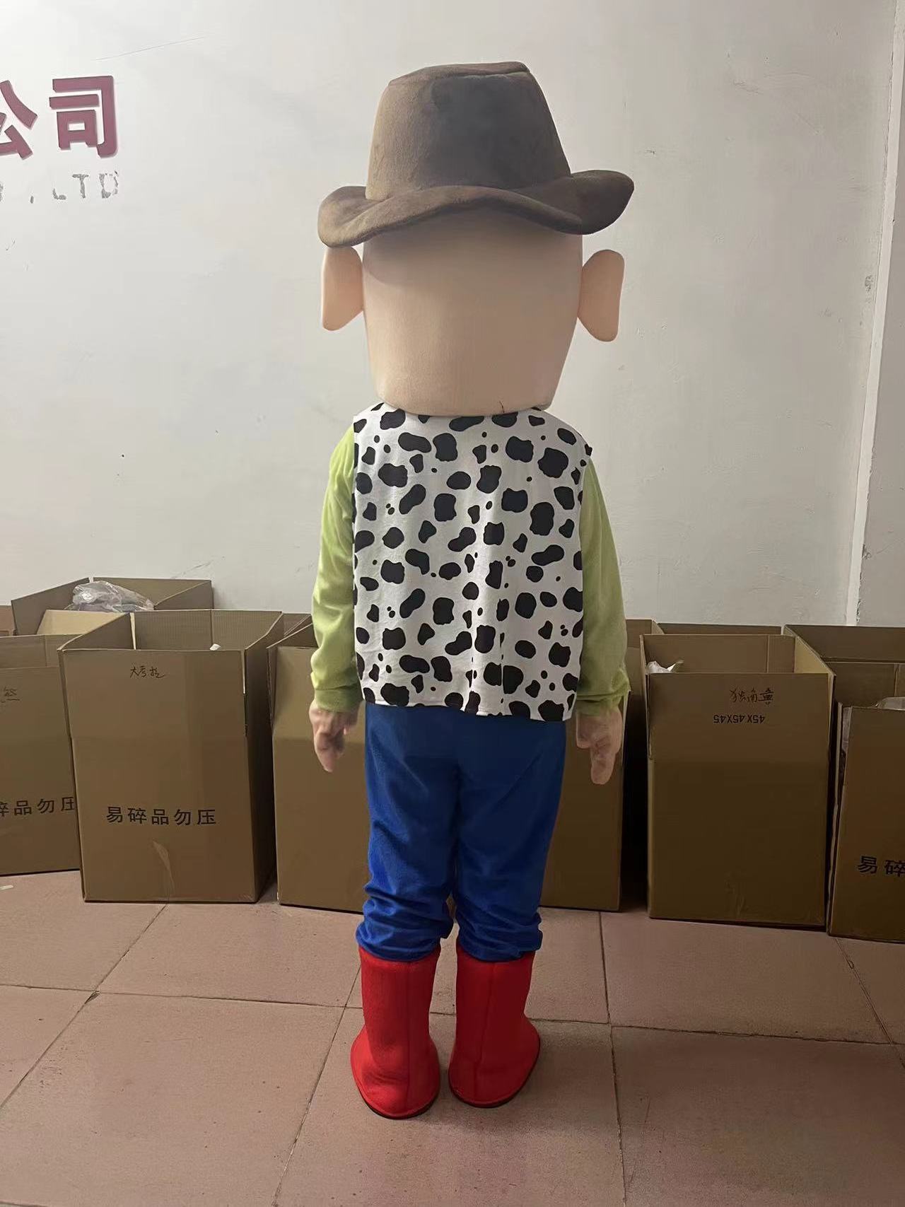 Popular Running Fun Woody Mascot Costume Cartoon Character Cosplay Suit For Adults