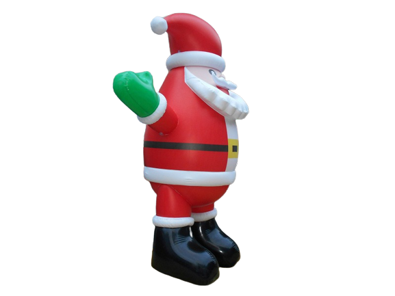 Hot Sale Christmas Inflatables Giant Floating Inflatable Santa Claus Helium Parade Balloon