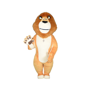 2m/2.6m/3m High Giant Inflatable Mascot Costume Adult Walking Inflatable Lion Mascot Costume Mascotte In China