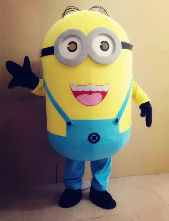 Funny Toys Cosplay Minions Mascot Costume Cartoon Character Minions Cosplay Costumes For Event Party