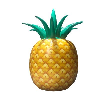 4m Giant Outdoor 0.6mm PVC airtight inflatable pineapple custom inflatable ananas for advertising