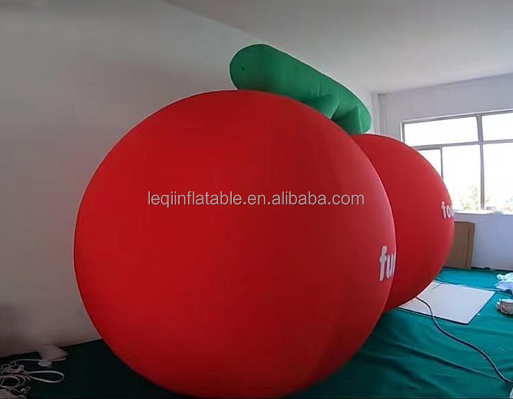 Custom Inflatable Fruit shape cherry model outdoor event inflatable cherry for advertising