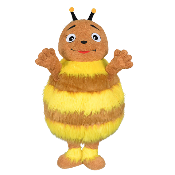 Adult Funny Unisex Fat Halloween Costumes Inflatable Animal Suit Costume Lovely Inflatable Bee Costume For Funny Party