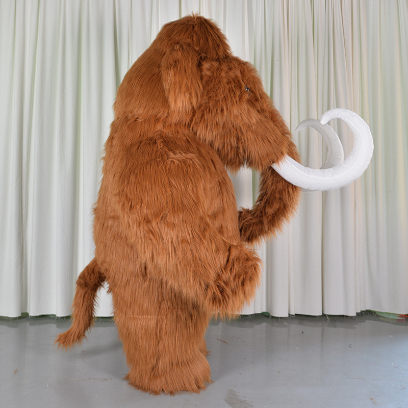 2.6m Latest Design Adult Mammoth Suit Elephant Inflatable Manny Ellie Mascot Costume For Christmas/Halloween Cosplay