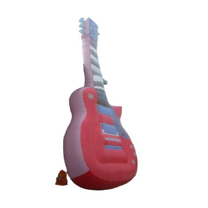 Giant customized musical instruments model inflatable cello inflatable guitar decoration for advertising