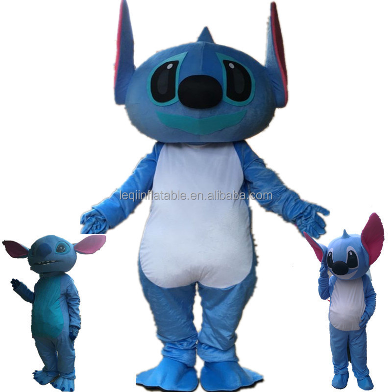 Funny TV&Movie Classical Adult Lilo And Stitch Mascot Costume For Promotion Activity