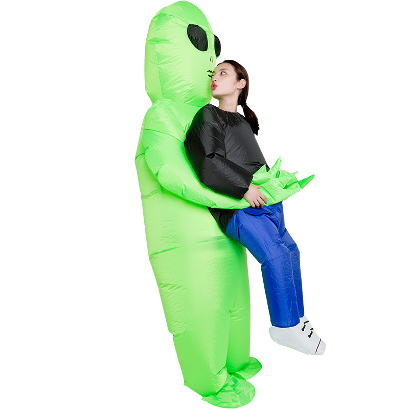 Funny Inflatable Adult Alien Costume Halloween Cosplay Ghost Designs Custom Inflatable Mascot Costume For Sale