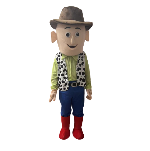 Popular Running Fun Woody Mascot Costume Cartoon Character Cosplay Suit For Adults