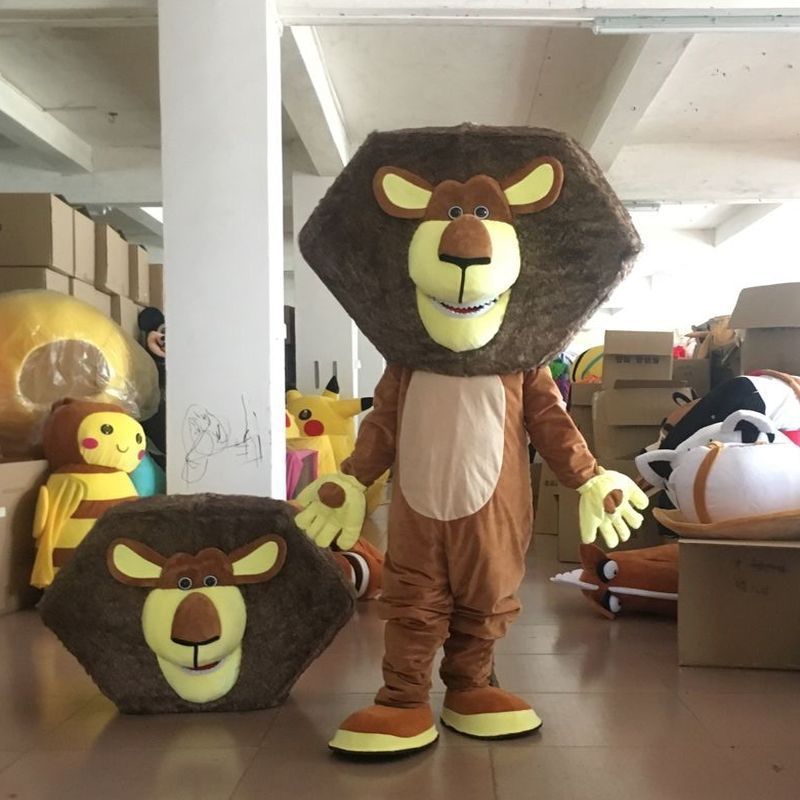 Running Fun OEM Factory Price The Lion King Mascot Costume Cartoon Character Lion Mascot Costume For Stage Performance