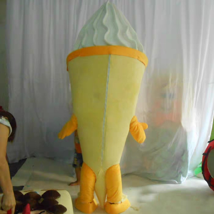 Custom Mascot Costume Cosplay Ice Cream Mascot Costume Suit For Advertising