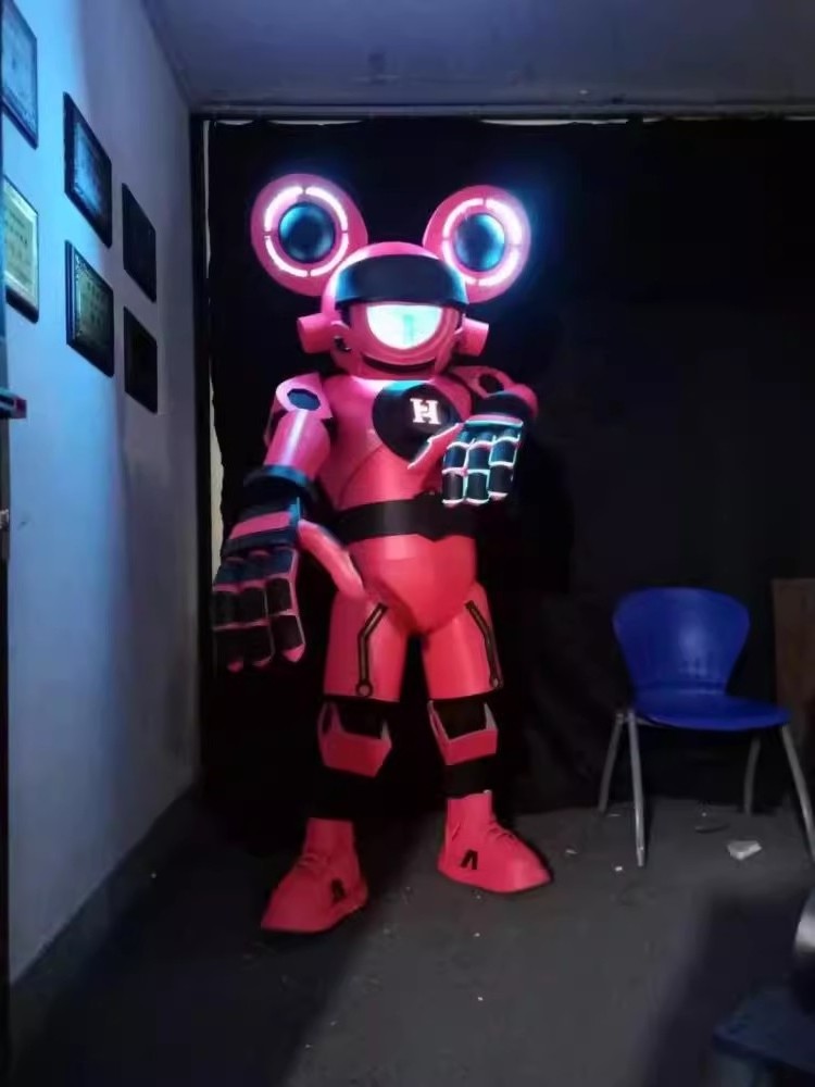 Led Robot Costume Luminous Dance Performance Show For Night Club Led Light Up Costumes Dance Costumes Led Robot Suit