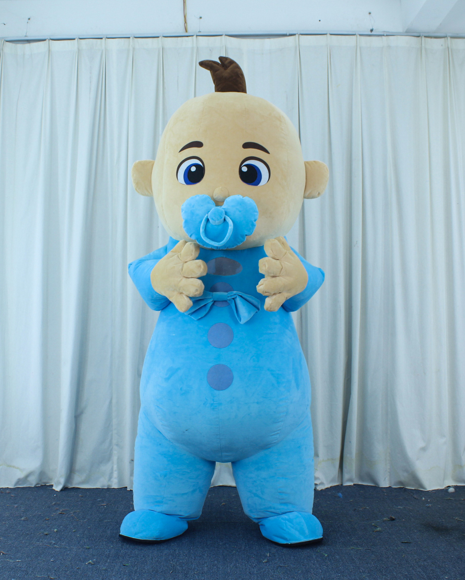 2m/2.6m 6.6ft/8.5ft Top Quality Inflatable Baby Mascot Costume Pink And Blue Boy/Girl Baby Mascot Costume Cosplay Suit