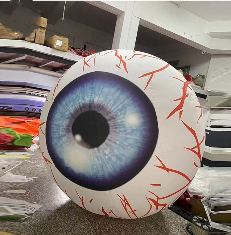 Giant Hanging Eye Inflatable Eyeball Balloon For Decoration,Advertising Dallas Eyeball With Led Lighted At Night