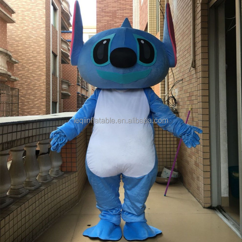 Funny TV&Movie Classical Adult Lilo And Stitch Mascot Costume For Promotion Activity