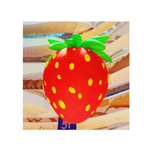 Outdoor Festival Advertising 2m Giant Inflatable Strawberry,Giant Strawberry Model,Advertising Strawberry For Hanging