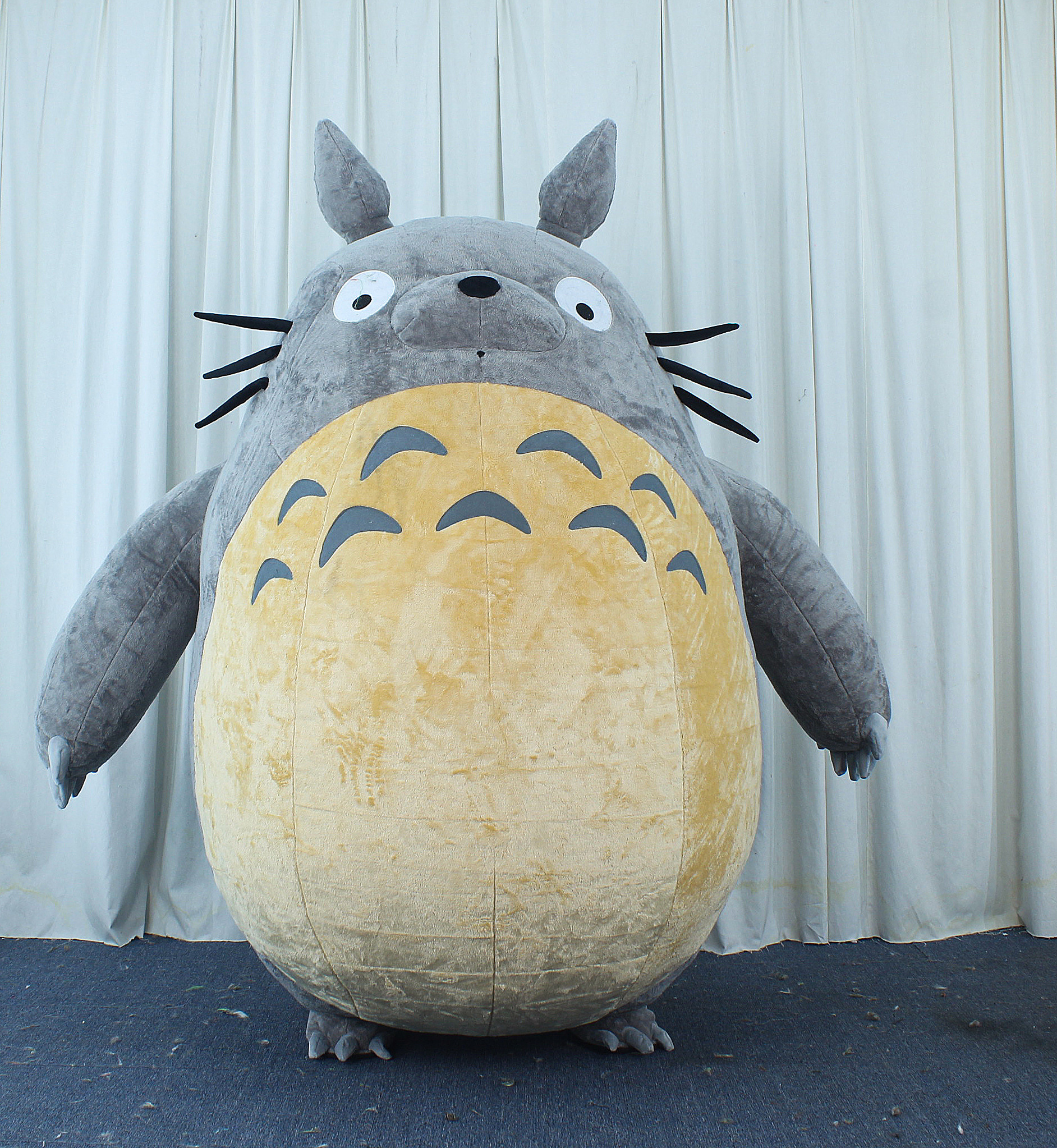 2m Running Fun cat mascot costume cartoon character event walking inflatable Totoro mascot costume cartoon cosplay suit