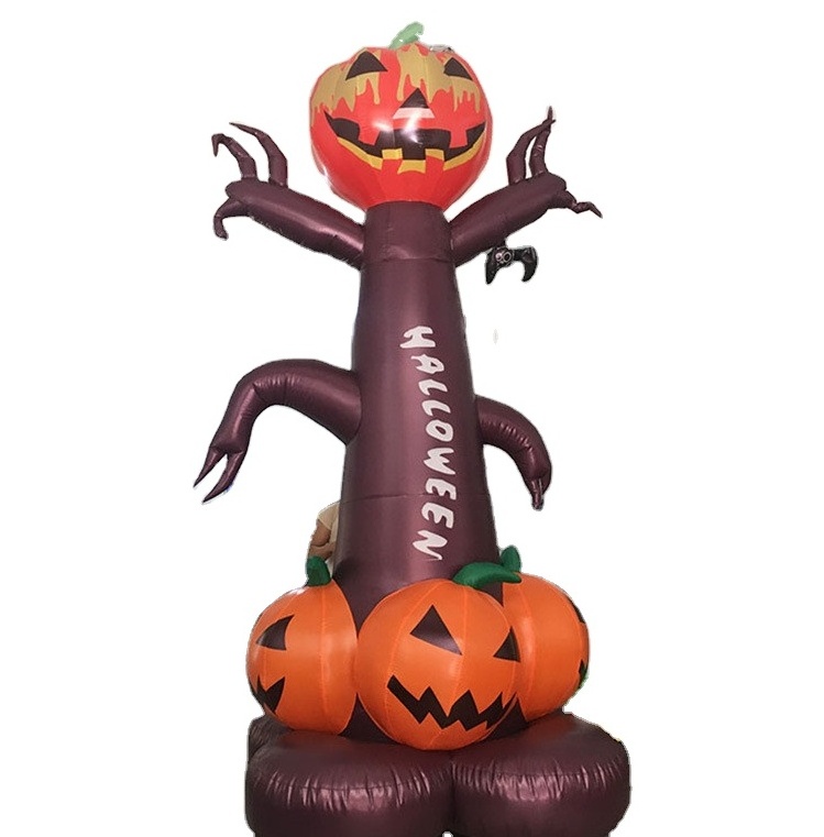 Hot sale inflatable Halloween decorations inflatable pumpkin balloon for yard decoration