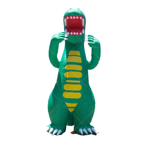 Outdoor Giant inflatable dinosaur standing inflatable monster decoration for playground