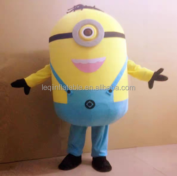 Funny Toys Cosplay Minions Mascot Costume Cartoon Character Minions Cosplay Costumes For Event Party