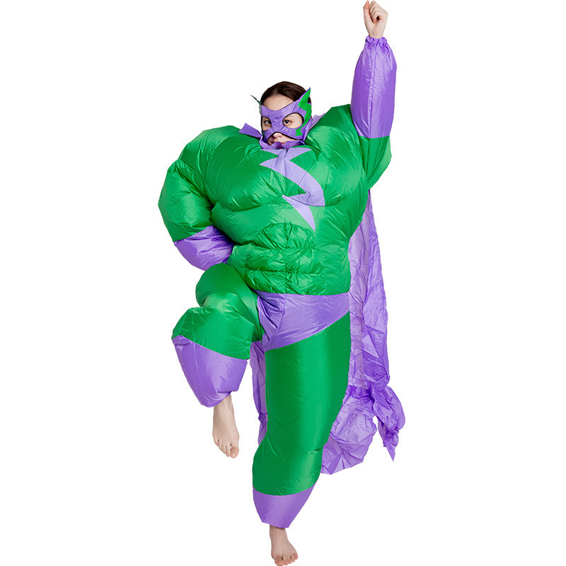 Inflatable The Flash Costume Holiday Costume Inflatable Adult Children Role Play Super Hero Halloween Costumes