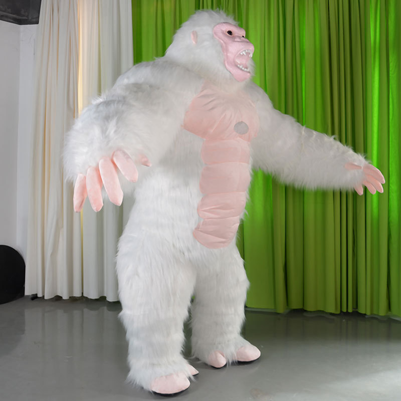 Funtoys Ape inflatable gorilla mascot costume 2.6m King Kong mascot costume cosplay mascotte theme fancy dress carnival