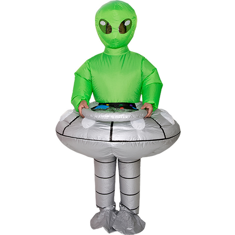 Hot Sell mascot costume cartoon toys carnival alien Inflatable ufo mascot costume inflatable alien costume