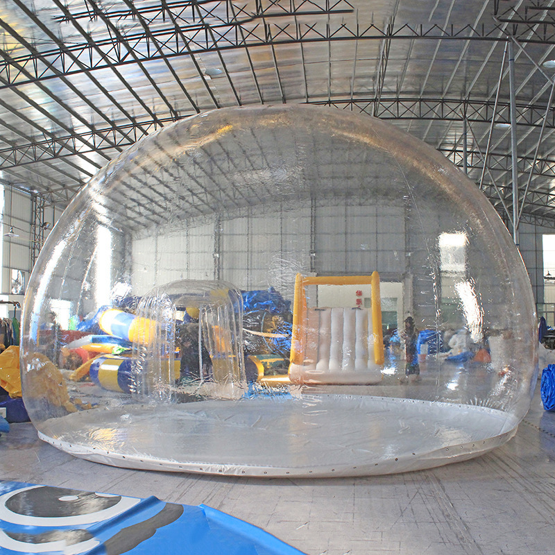 Outdoor Transparent inflatable bubble balloon tent PVC clear igloo event dome tent for party