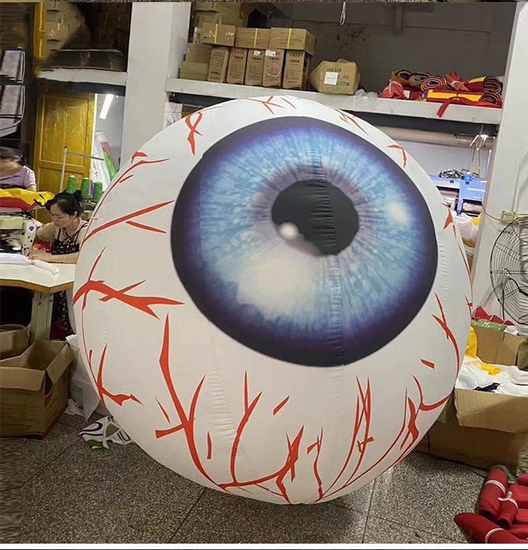 Giant Hanging Eye Inflatable Eyeball Balloon For Decoration,Advertising Dallas Eyeball With Led Lighted At Night