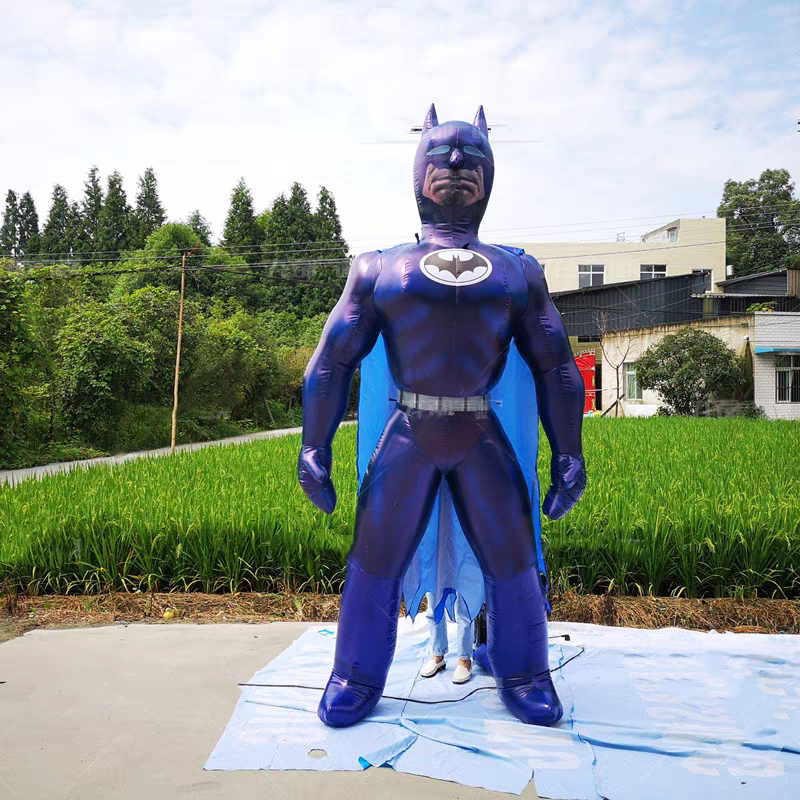 Outdoor Advertising inflatable cartoon character super hero inflatable Iron Man model for event decoration