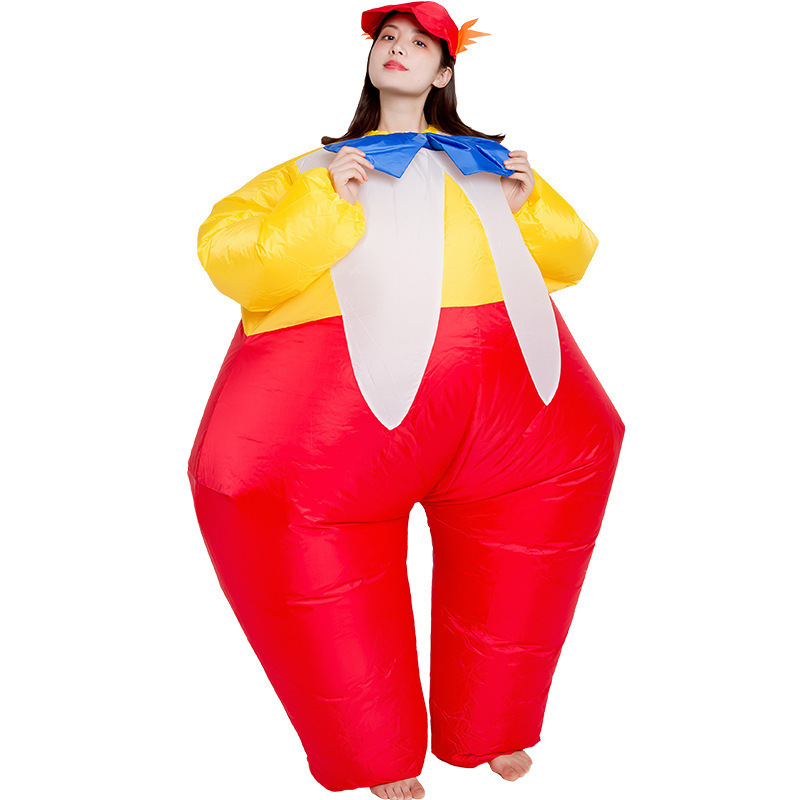 Walking Costume Circus Clown Inflatable Costume For Performance Halloween Party