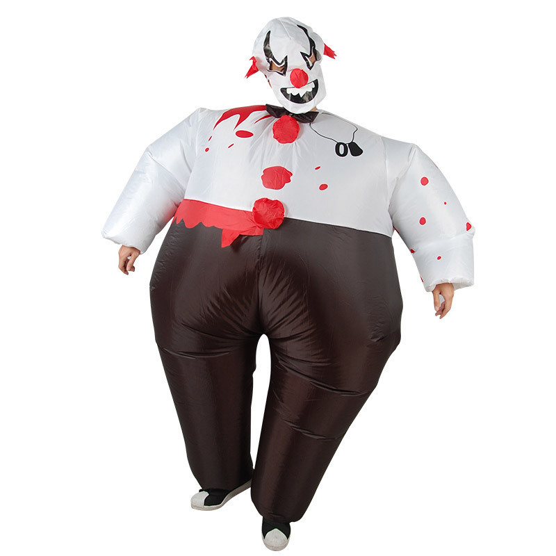 Walking Costume Circus Clown Inflatable Costume For Performance Halloween Party