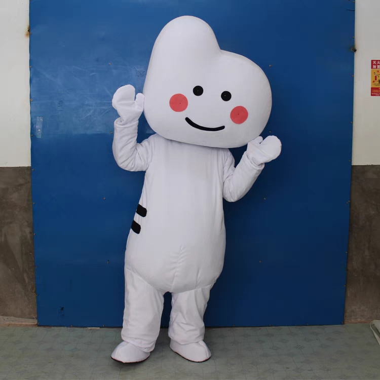 Custom Advertising Tooth Mascot Costume Cartoon Character Teeth Costumes For Adults