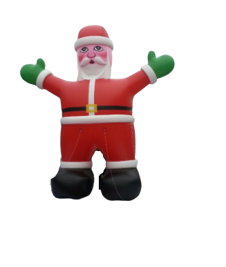 Hot Sale Christmas Inflatables Giant Floating Inflatable Santa Claus Helium Parade Balloon