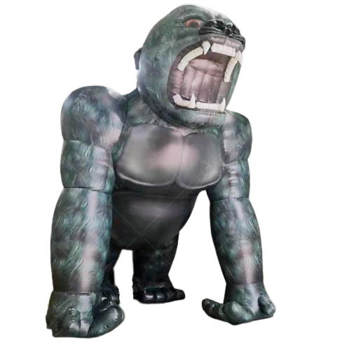 3m/4m/5m Custom Giant inflatable statue cartoon advertising inflatable gorilla model for decoration inflatable King Kong