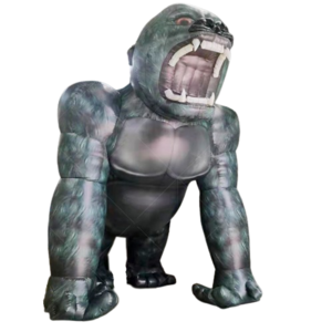 3m/4m/5m Custom Giant inflatable statue cartoon advertising inflatable gorilla model for decoration inflatable King Kong