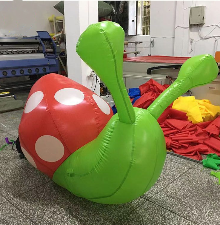 Custom Advertising 2/3/4/5m Giant Carnival Parade Giant Inflated Snails Model Inflatable Snails for Forest Theme Decoration