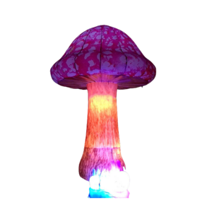 Custom Giant outdoor inflatable mushroom Led Lighting decoration inflatable mushrooms for sale