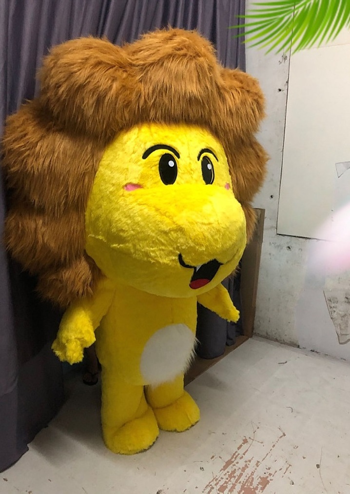 Lion Mascot Costume Fancy Dress Cosplay Factory Animal Mascot Lion Cartoon Costume For Event