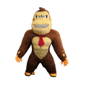 Running Funny plush monkey costumes inflatable gorilla mascot costume cartoon character monkey cosplay for adults