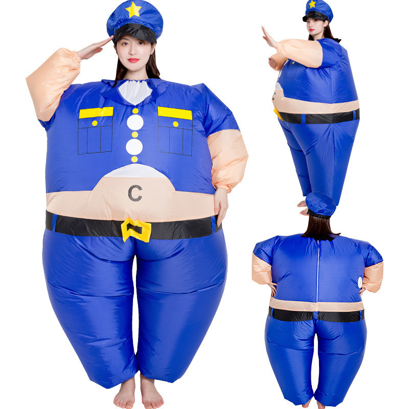 Inflatable adult costume funny gift inflatable cartoon mascot costume in stock