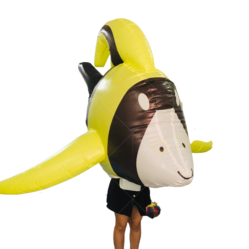 Advertising Walking Mascot inflatable fish costume cosplay suit for sale